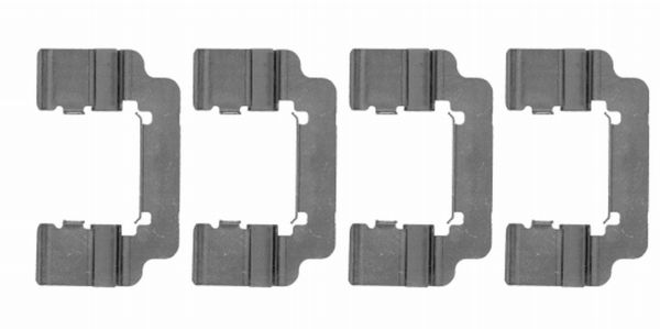 Set accesorii, placute frana 82503900 TEXTAR