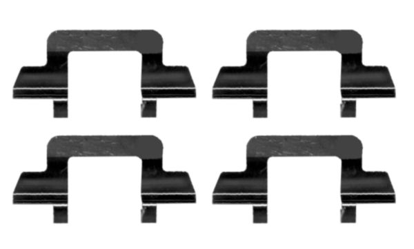 Set accesorii, placute frana 82506100 TEXTAR