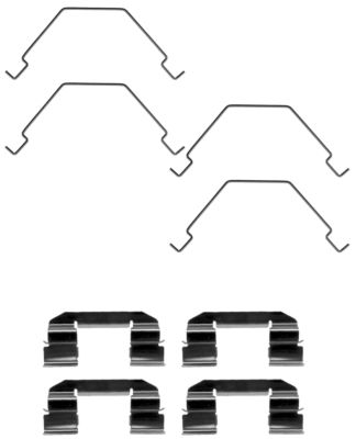 Set accesorii, placute frana 82507000 TEXTAR