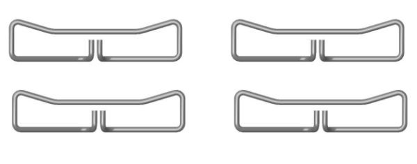 Set accesorii, placute frana 82511300 TEXTAR