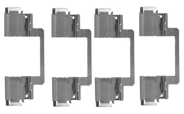 Set accesorii, placute frana 82513000 TEXTAR