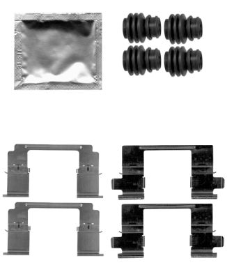 Set accesorii, placute frana 82518500 TEXTAR