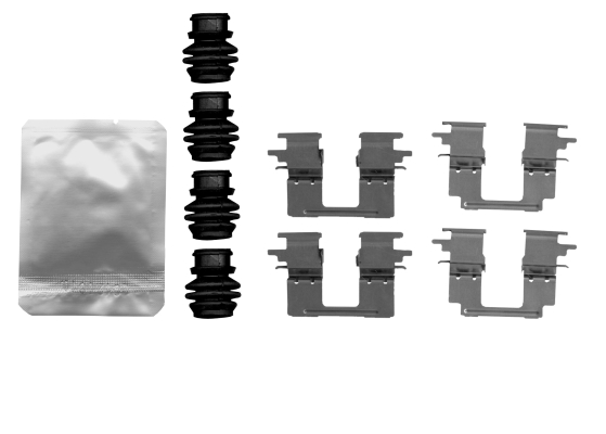 Set accesorii, placute frana 82541000 TEXTAR