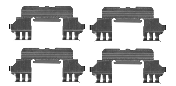 Set accesorii, placute frana 82548900 TEXTAR