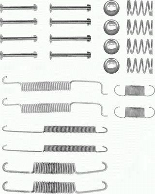 Set accesorii, sabot de frana 97000500 TEXTAR