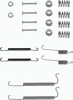 Set accesorii, sabot de frana 97001000 TEXTAR
