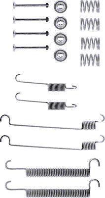 Set accesorii, sabot de frana 97001800 TEXTAR