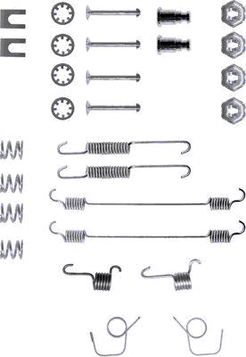 Set accesorii, sabot de frana 97002700 TEXTAR