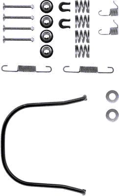 Set accesorii, sabot de frana 97003200 TEXTAR