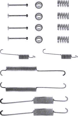Set accesorii, sabot de frana 97003800 TEXTAR
