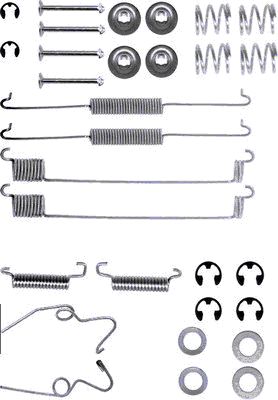 Set accesorii, sabot de frana 97003900 TEXTAR