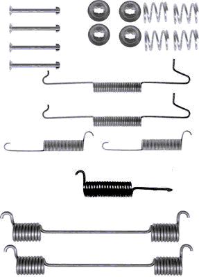 Set accesorii, sabot de frana 97004400 TEXTAR