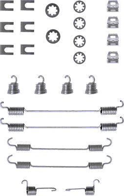Set accesorii, sabot de frana 97005000 TEXTAR