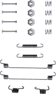 Set accesorii, sabot de frana 97005100 TEXTAR