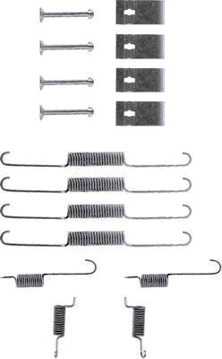 Set accesorii, sabot de frana 97005300 TEXTAR