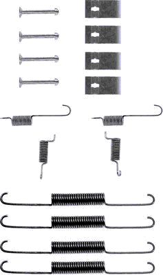 Set accesorii, sabot de frana 97005400 TEXTAR