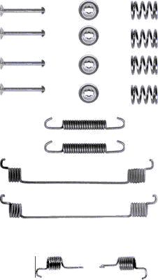 Set accesorii, sabot de frana 97005800 TEXTAR