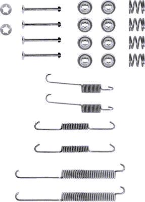 Set accesorii, sabot de frana 97006400 TEXTAR