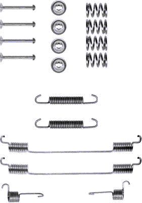 Set accesorii, sabot de frana 97006700 TEXTAR