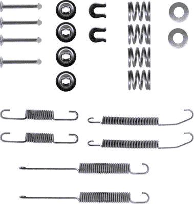Set accesorii, sabot de frana 97008600 TEXTAR