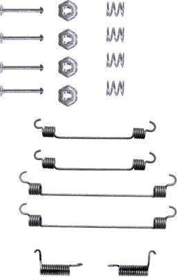 Set accesorii, sabot de frana 97009400 TEXTAR