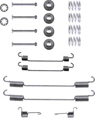 Set accesorii, sabot de frana 97009600 TEXTAR