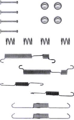 Set accesorii, sabot de frana 97011100 TEXTAR