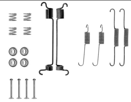 Set accesorii, sabot de frana 97011900 TEXTAR