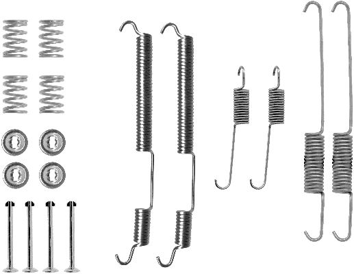 Set accesorii, sabot de frana 97013800 TEXTAR
