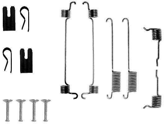 Set accesorii, sabot de frana 97014000 TEXTAR