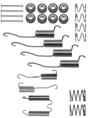 Set accesorii, sabot de frana 97014200 TEXTAR