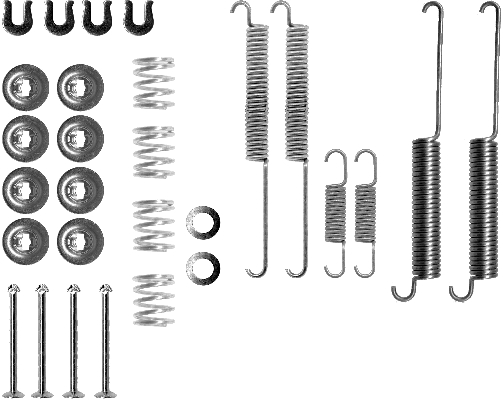Set accesorii, sabot de frana 97015100 TEXTAR