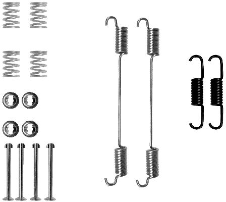 Set accesorii, sabot de frana 97015700 TEXTAR