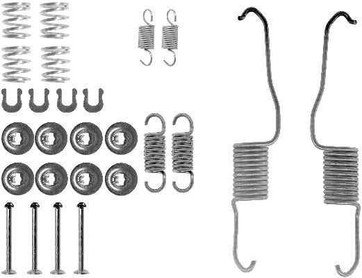 Set accesorii, sabot de frana 97028900 TEXTAR