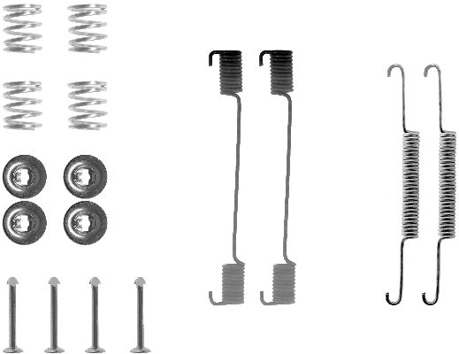 Set accesorii, sabot de frana 97029900 TEXTAR