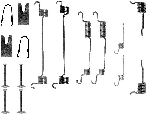 Set accesorii, sabot de frana 97030600 TEXTAR