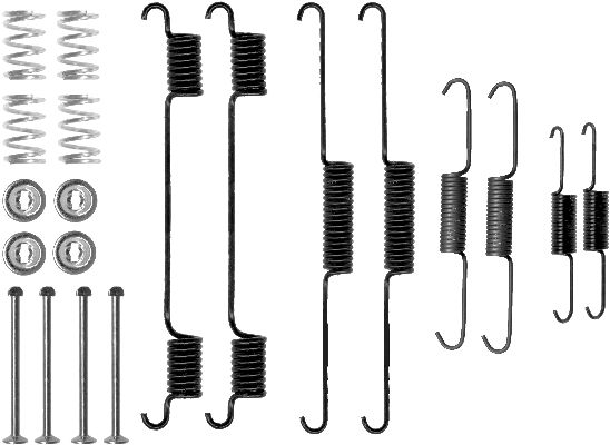 Set accesorii, sabot de frana 97030800 TEXTAR