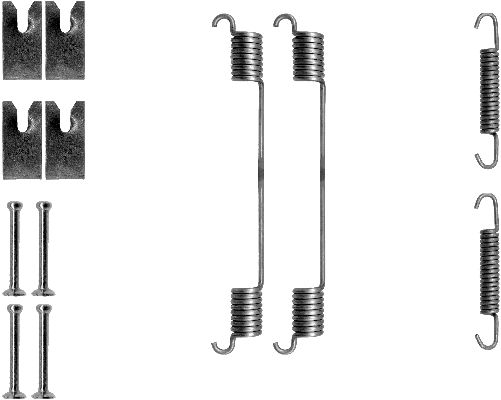 Set accesorii, sabot de frana 97030900 TEXTAR
