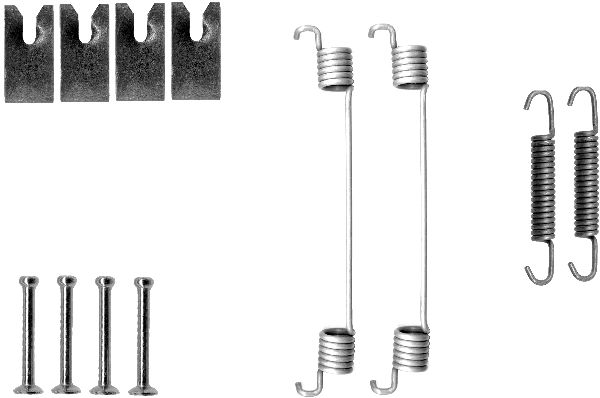 Set accesorii, sabot de frana 97031100 TEXTAR