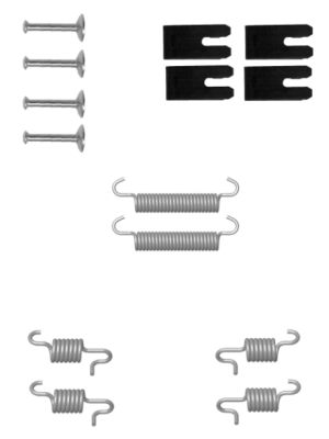 set accesorii, saboti frana parcare 97031900 TEXTAR