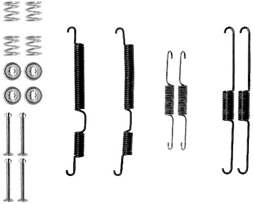 Set accesorii, sabot de frana 97032100 TEXTAR