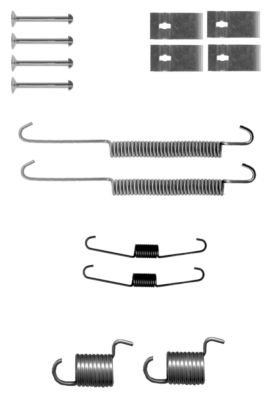 Set accesorii, sabot de frana 97032900 TEXTAR