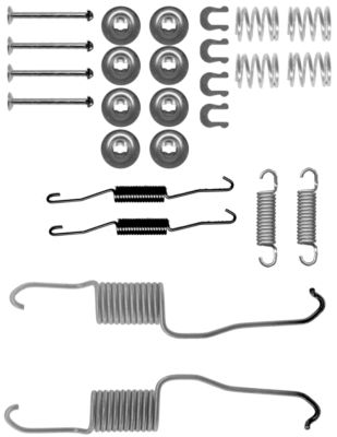 Set accesorii, sabot de frana 97033300 TEXTAR