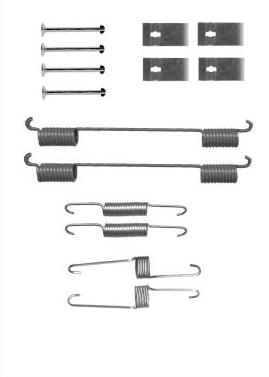Set accesorii, sabot de frana 97033800 TEXTAR