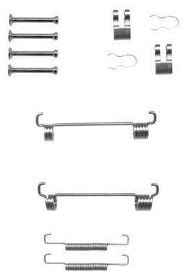 Set accesorii, saboti frana parcare 97035300 TEXTAR
