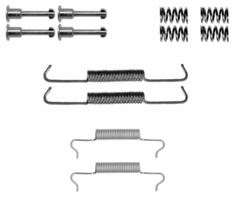 set accesorii, saboti frana parcare 97036100 TEXTAR