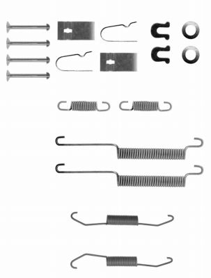 Set accesorii, sabot de frana 97037200 TEXTAR