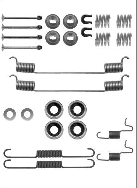 Set accesorii, sabot de frana 97037300 TEXTAR