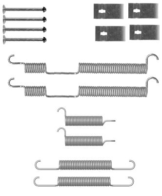Set accesorii, sabot de frana 97038100 TEXTAR