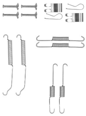 Set accesorii, sabot de frana 97038600 TEXTAR